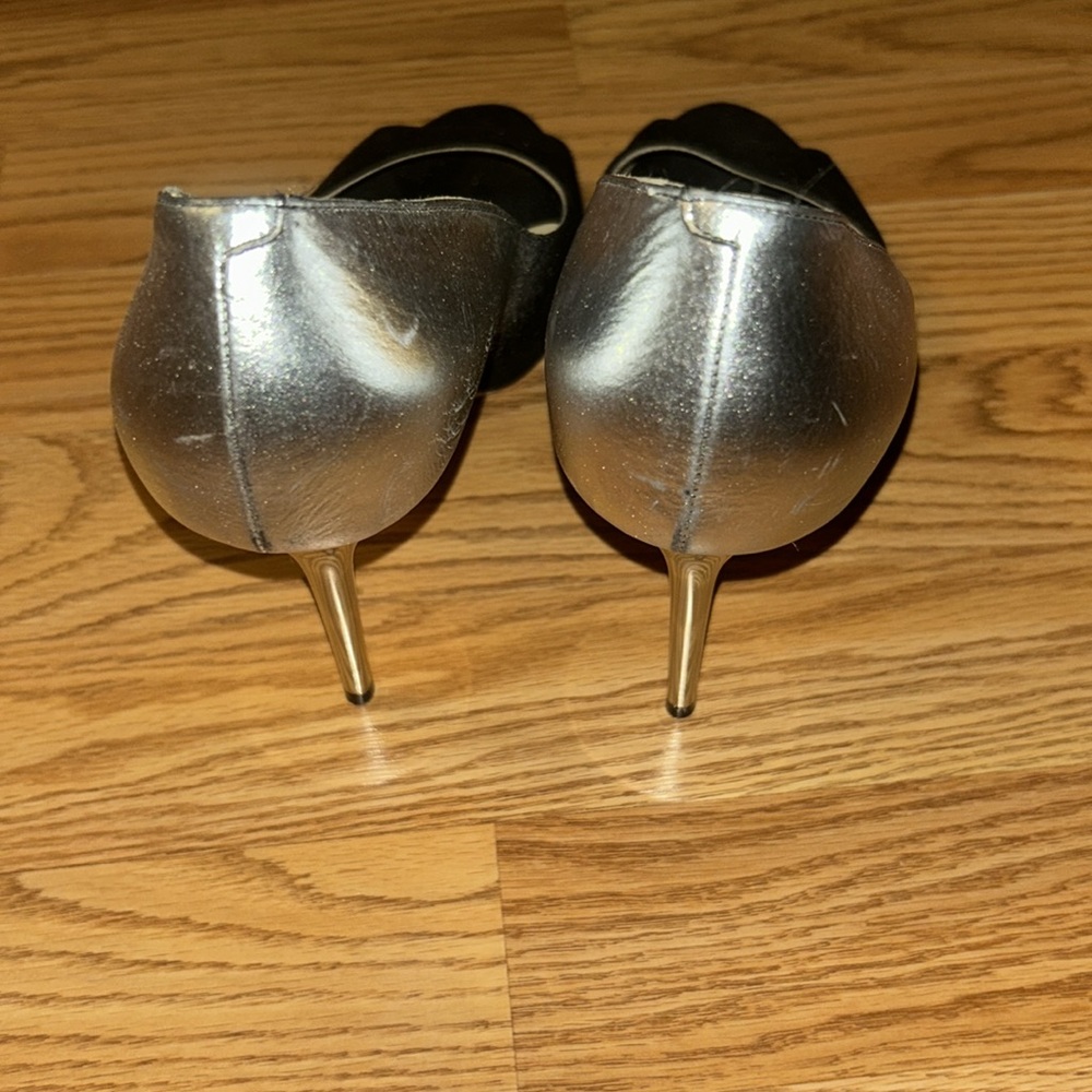 Jimmy Choo open toed pumps size 8.5. - Picture 4 of 7